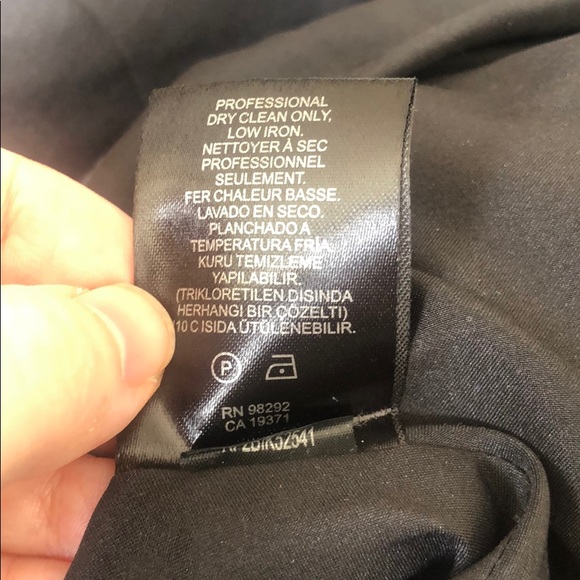 Tibi | 10| Black/White Blocked Tweed Skirt - Picture 6 of 6